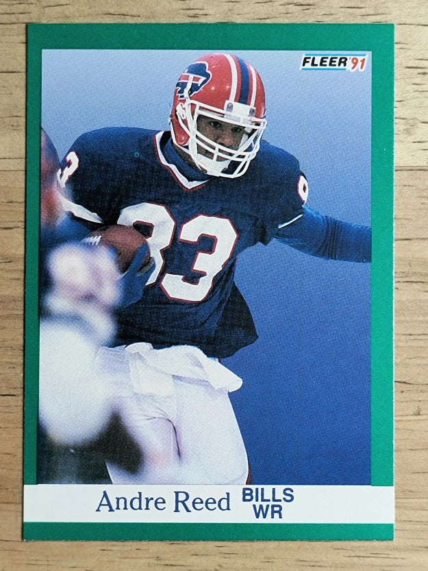 1991 Fleer #8 Andre Reed