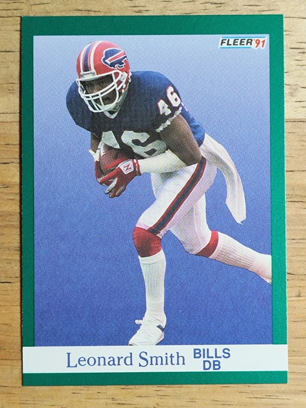 1991 Fleer #12 Leonard Smith