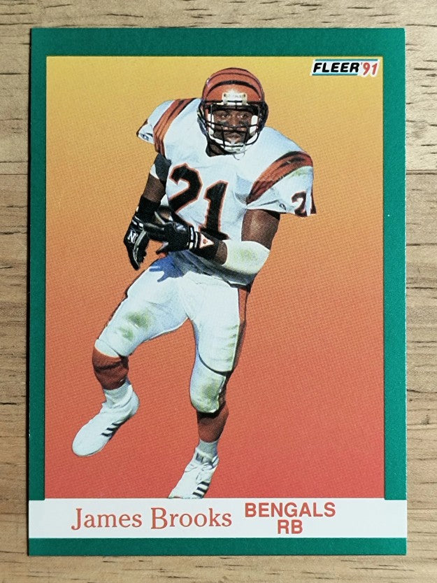 1991 Fleer #16 James Brooks