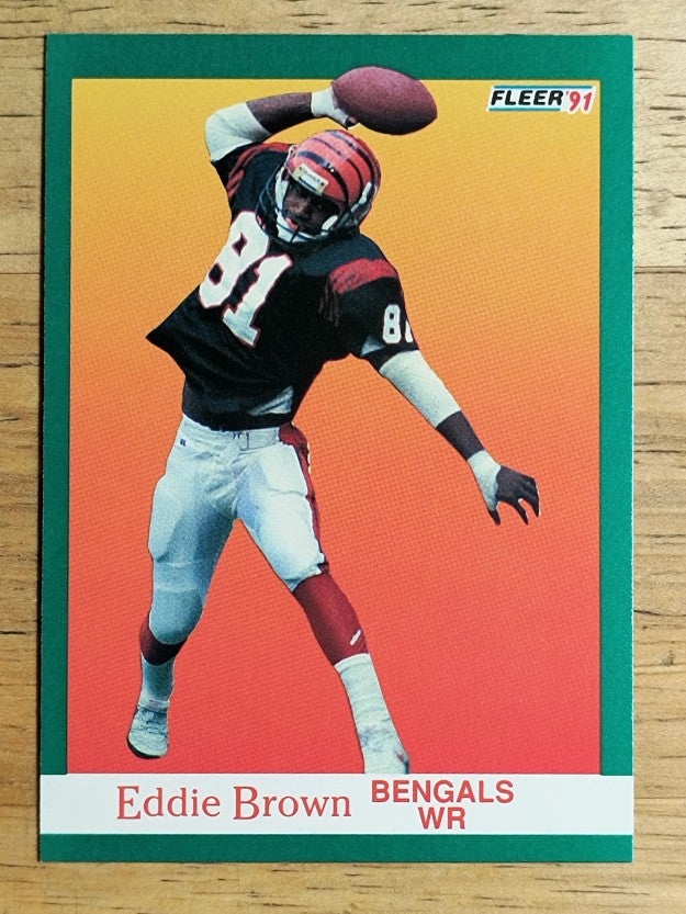 1991 Fleer #17 Eddie Brown