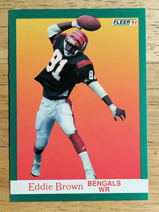 1991 Fleer #17 Eddie Brown