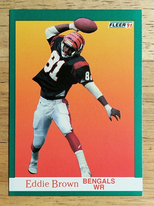1991 Fleer #17 Eddie Brown