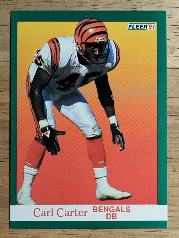 1991 Fleer #18 Carl Carter