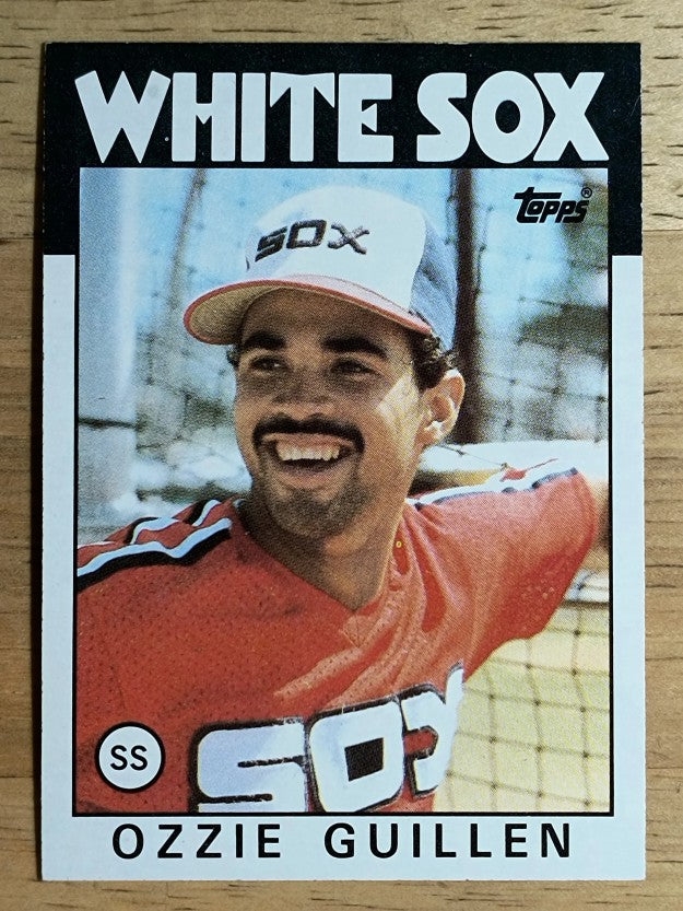 1986 Topps #254 Ozzie Guillen RC