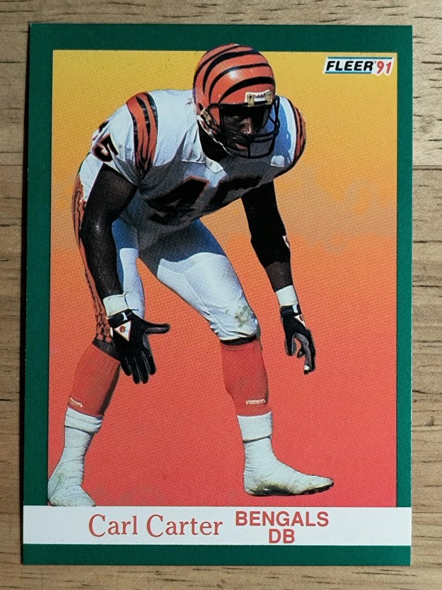1991 Fleer #18 Carl Carter