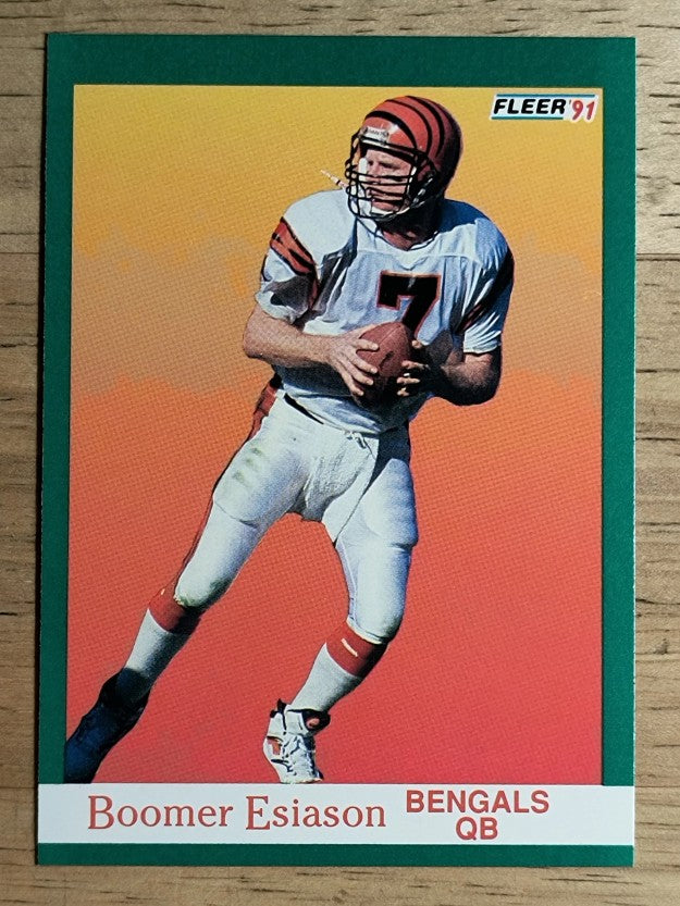 1991 Fleer #19 Boomer Esiason