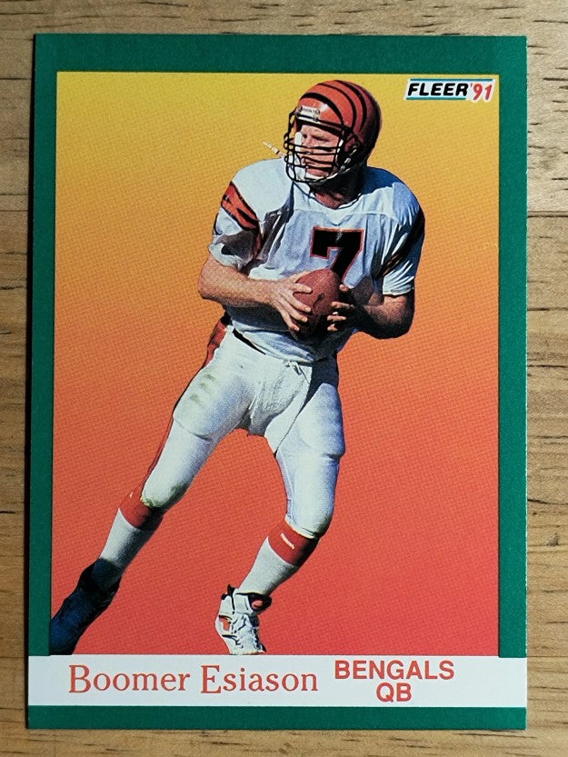 1991 Fleer #19 Boomer Esiason