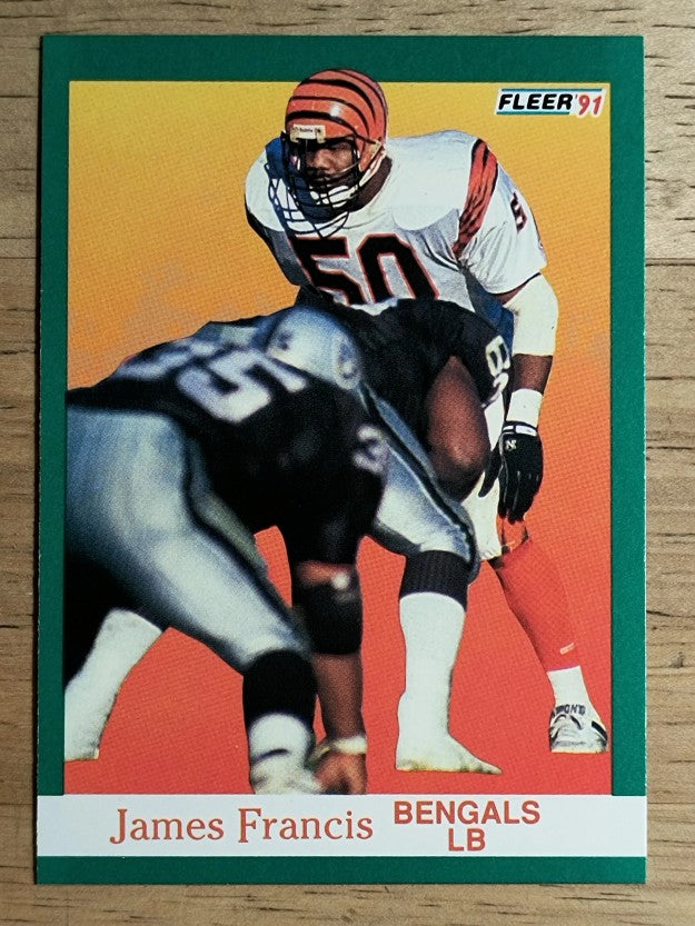 1991 Fleer #20 James Francis