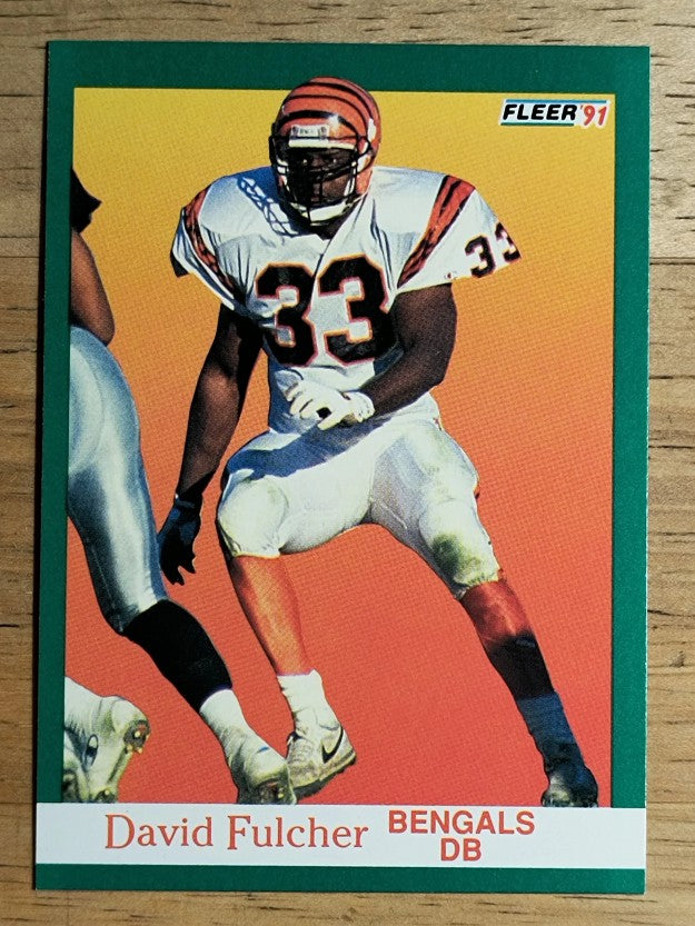 1991 Fleer #21 David Fulcher