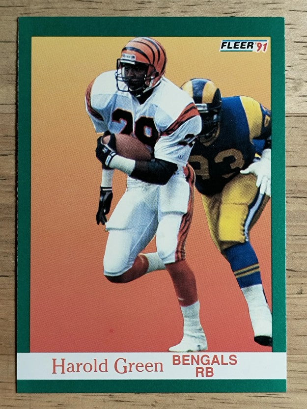1991 Fleer #22 Harold Green