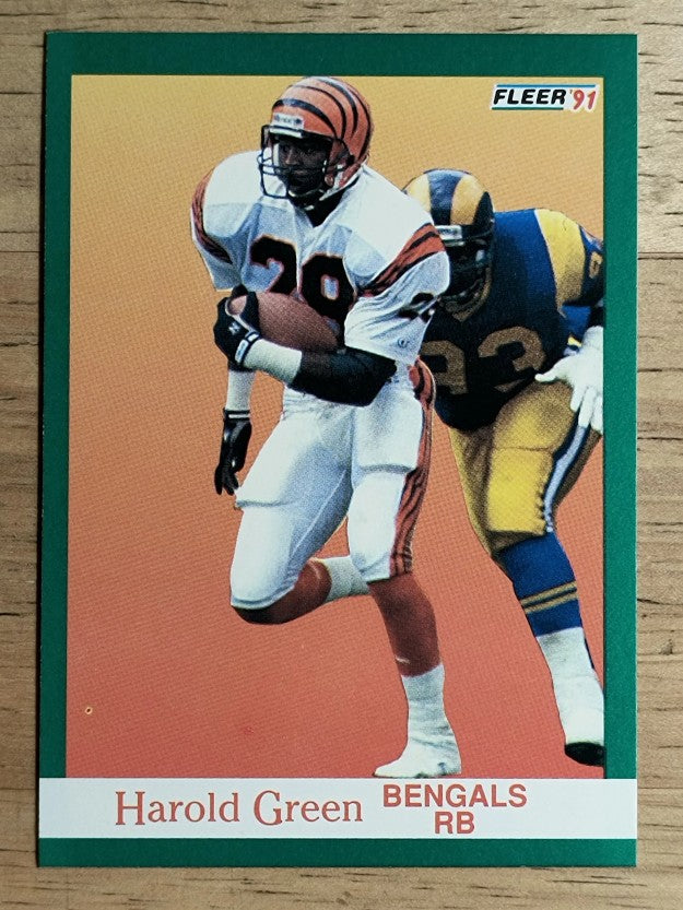 1991 Fleer #22 Harold Green