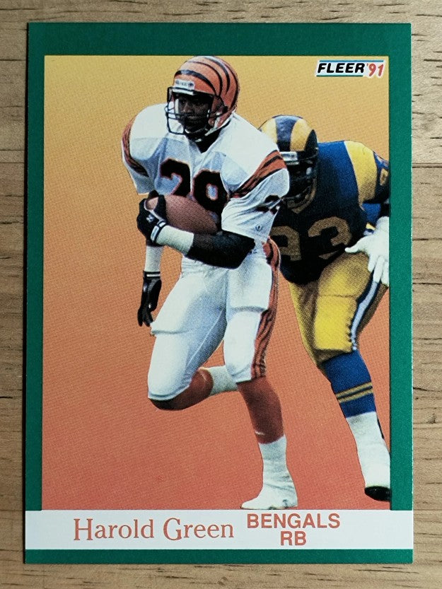 1991 Fleer #22 Harold Green