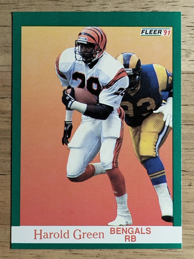1991 Fleer #22 Harold Green