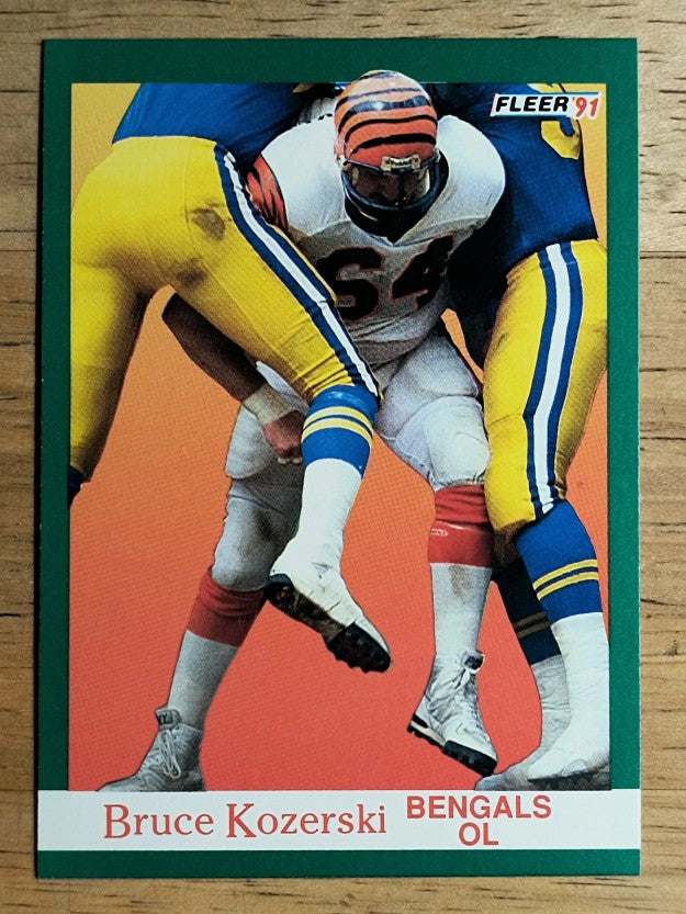 1991 Fleer #24 Bruce Kozerski