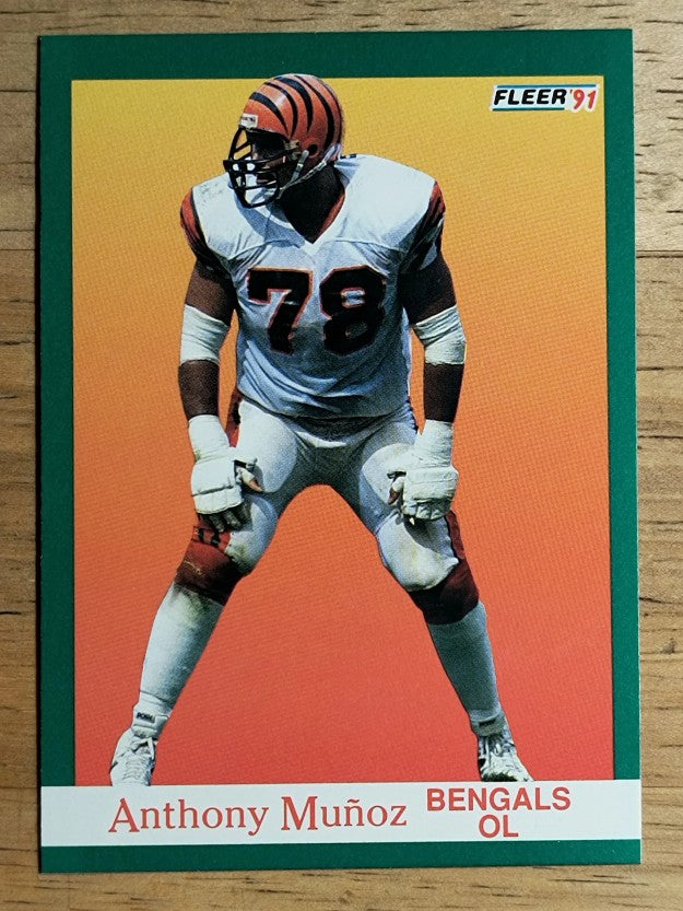 1991 Fleer #26 Anthony Munoz