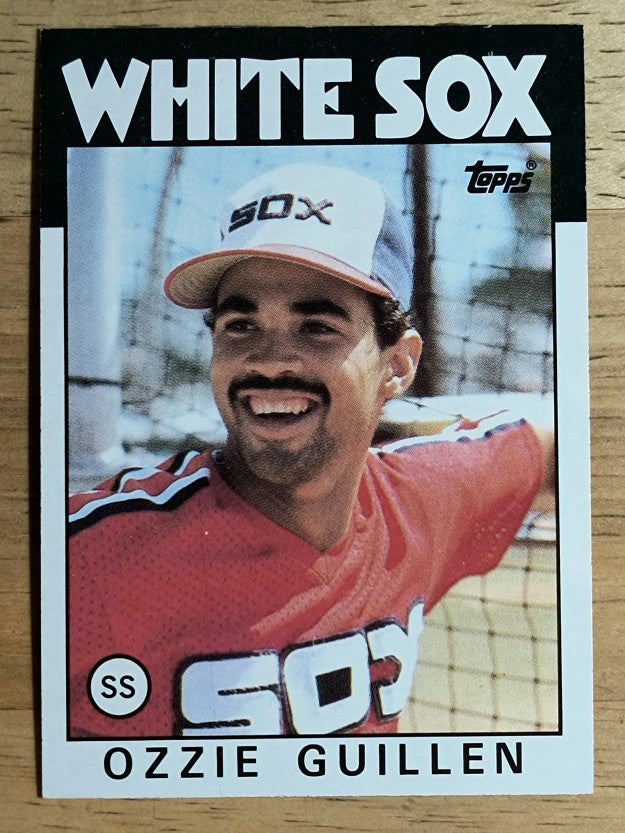 1986 Topps #254 Ozzie Guillen RC