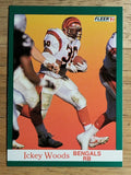 1991 Fleer #28 Ickey Woods
