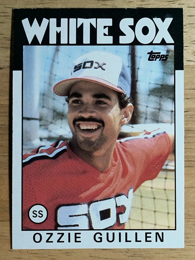 1986 Topps #254 Ozzie Guillen RC