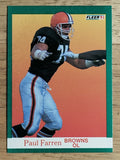 1991 Fleer #33 Paul Farren