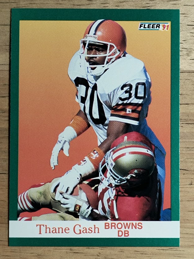 1991 Fleer #34 Thane Gash