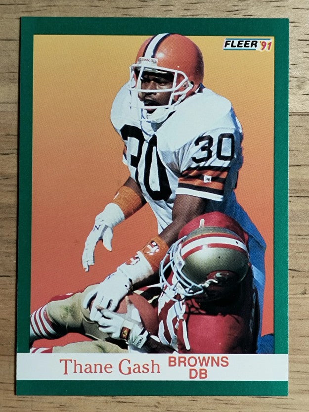 1991 Fleer #34 Thane Gash