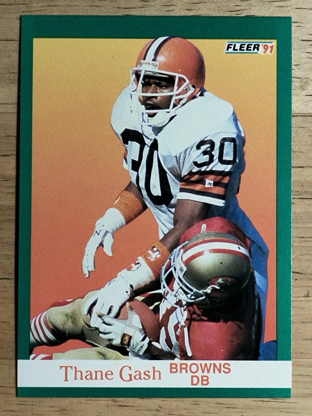 1991 Fleer #34 Thane Gash