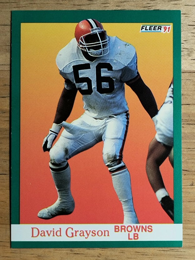 1991 Fleer #35 David Grayson