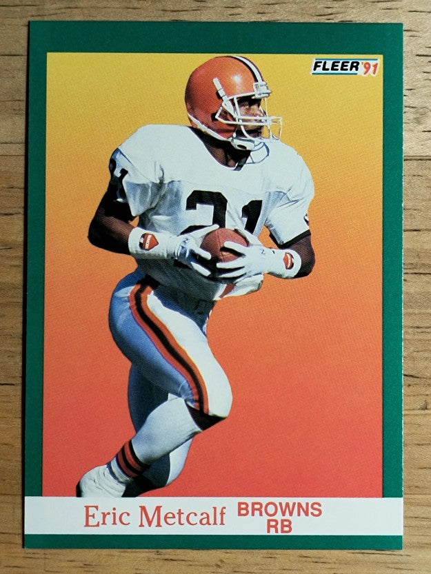 1991 Fleer #39 Eric Metcalf