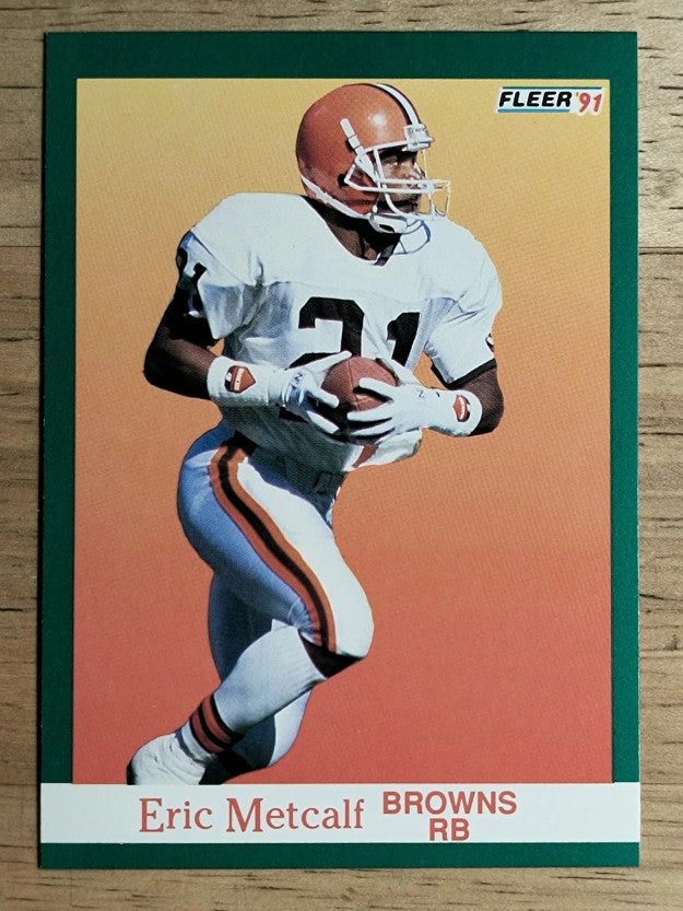 1991 Fleer #39 Eric Metcalf