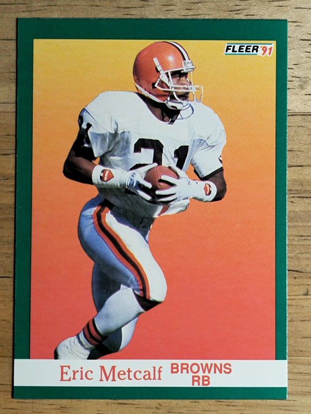 1991 Fleer #39 Eric Metcalf