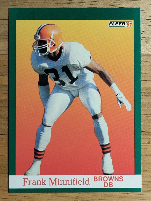 1991 Fleer #40 Frank Minnifield