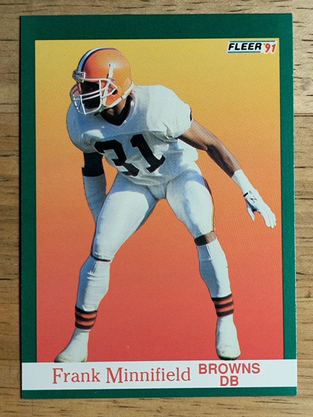 1991 Fleer #40 Frank Minnifield