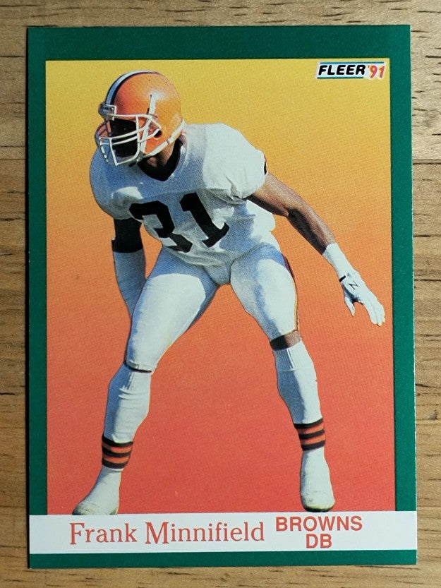 1991 Fleer #40 Frank Minnifield