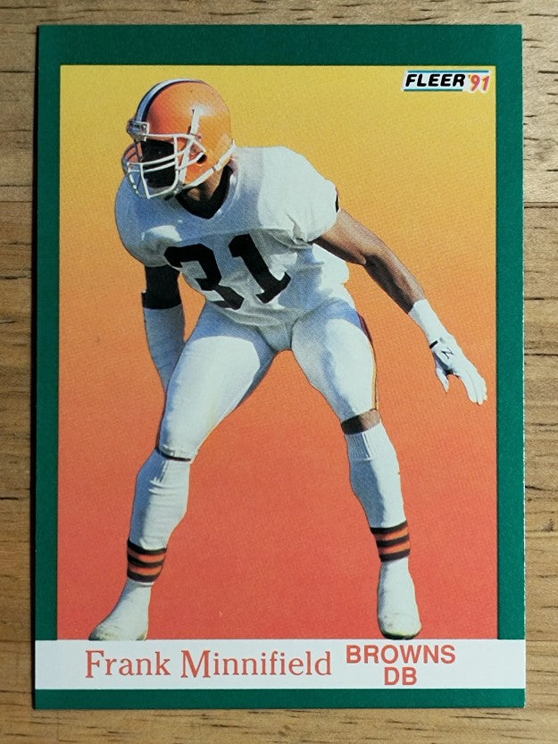 1991 Fleer #40 Frank Minnifield