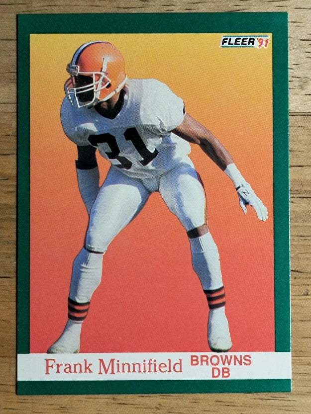 1991 Fleer #40 Frank Minnifield