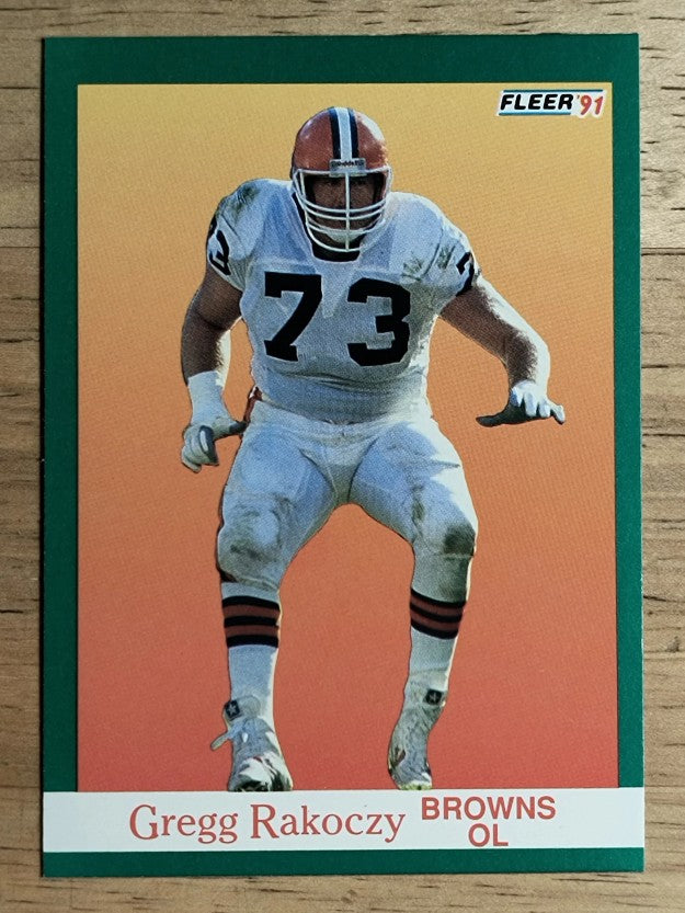 1991 Fleer #41 Gregg Rakoczy