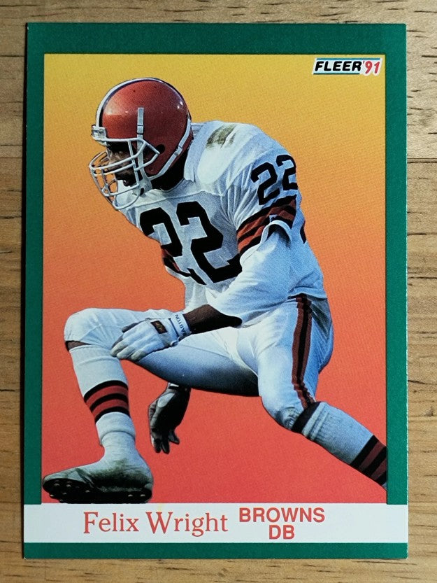 1991 Fleer #42 Felix Wright