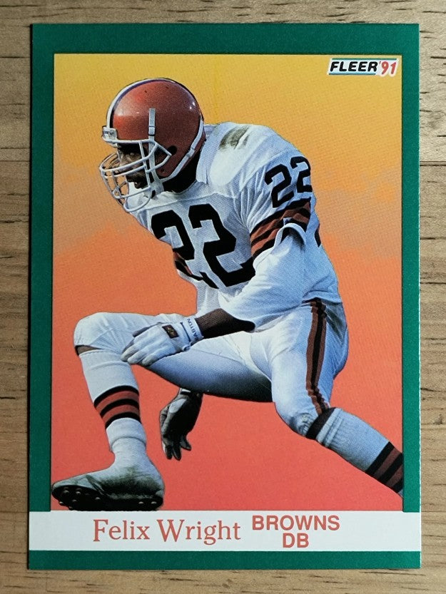 1991 Fleer #42 Felix Wright