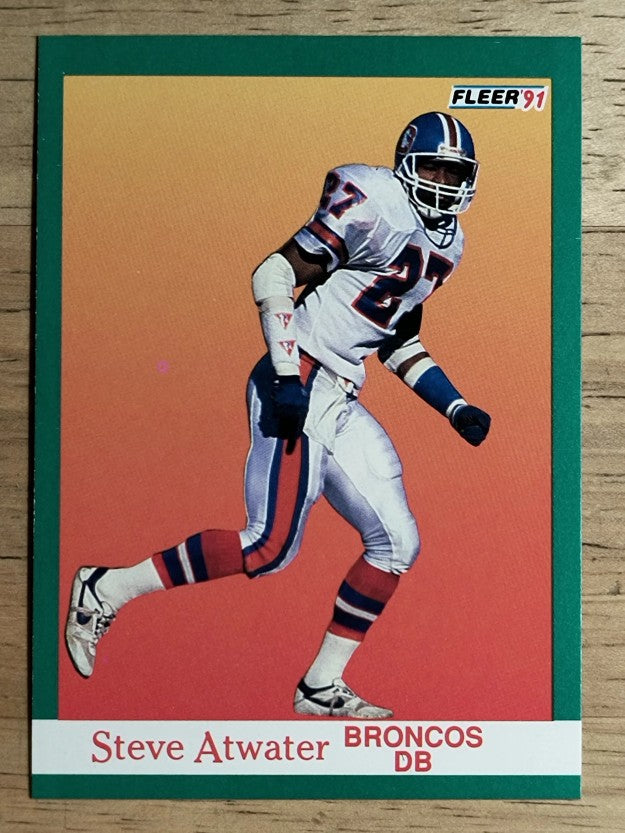 1991 Fleer #43 Steve Atwater