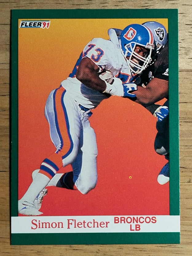 1991 Fleer #46 Simon Fletcher