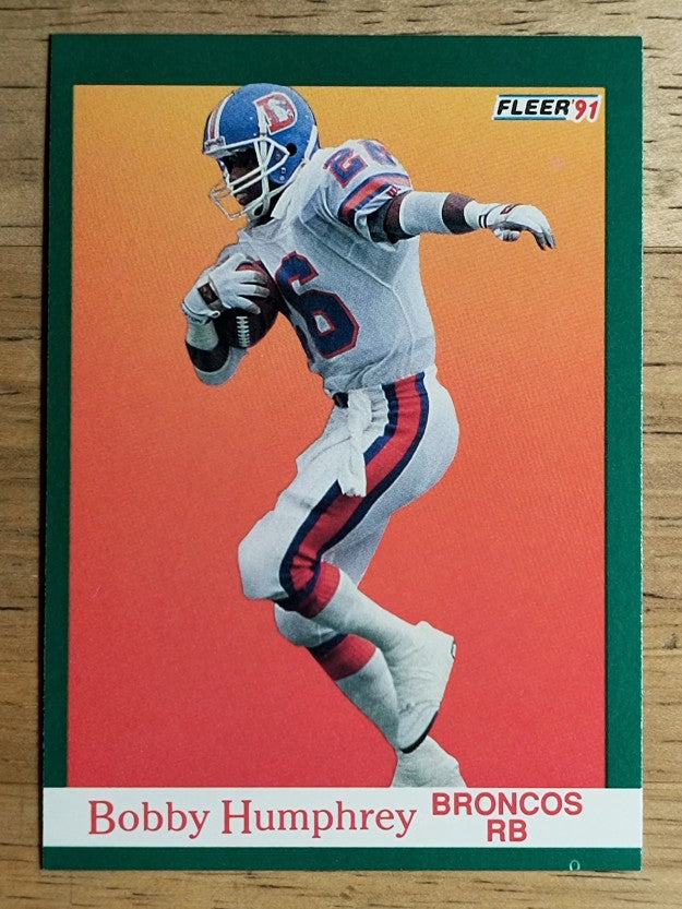1991 Fleer #47 Bobby Humphrey