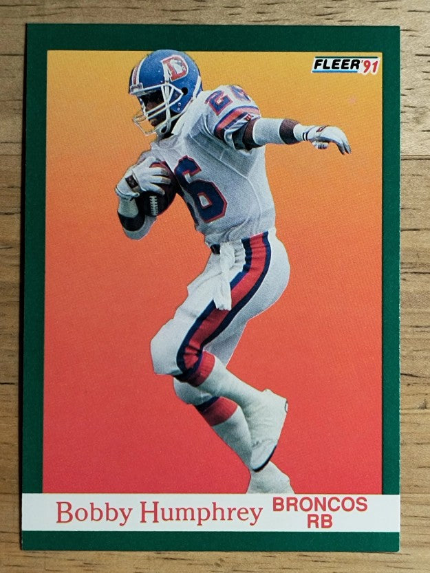 1991 Fleer #47 Bobby Humphrey