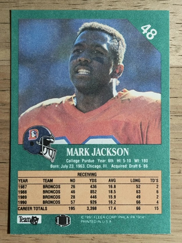 1991 Fleer #48 Mark Jackson