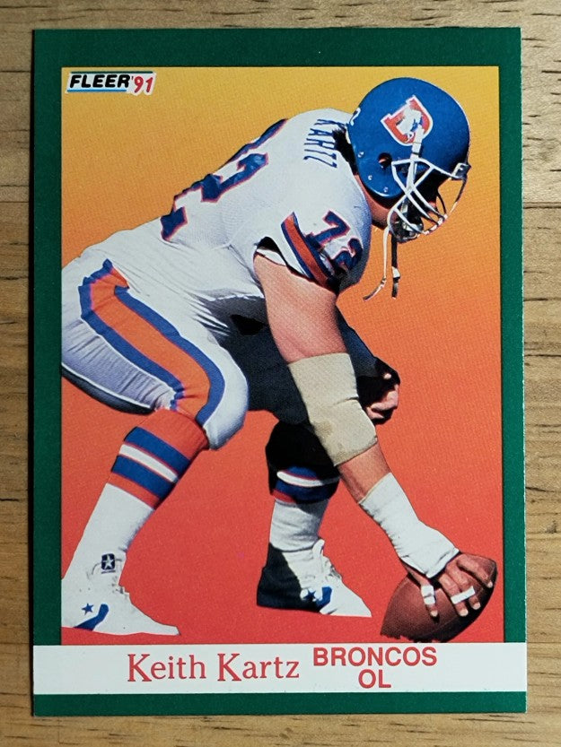 1991 Fleer #49 Keith Kartz