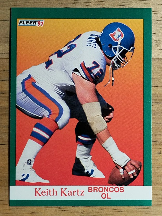 1991 Fleer #49 Keith Kartz
