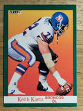 1991 Fleer #49 Keith Kartz
