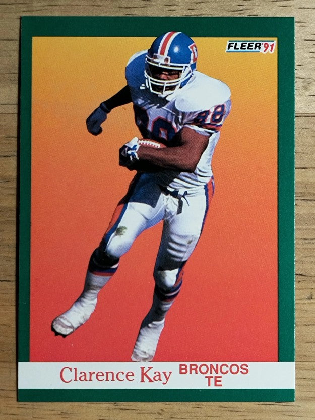 1991 Fleer #50 Clarence Kay