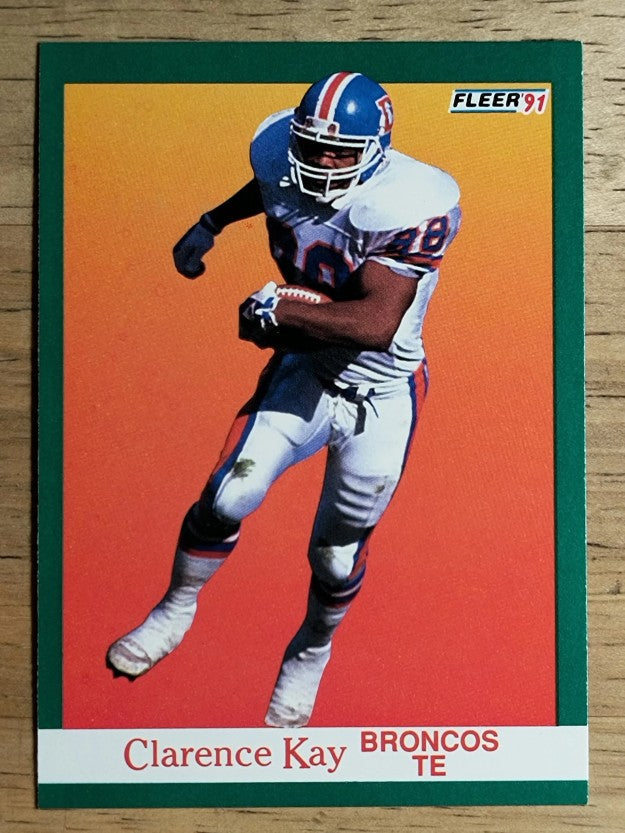 1991 Fleer #50 Clarence Kay