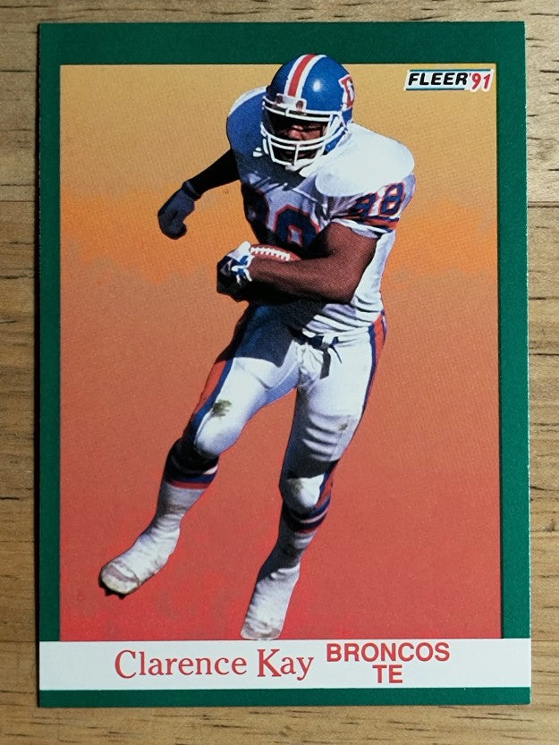 1991 Fleer #50 Clarence Kay