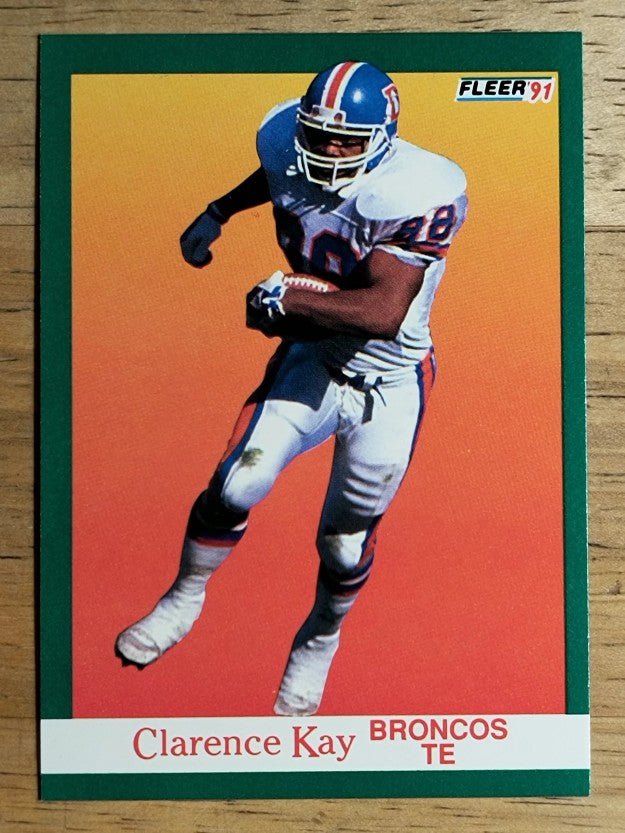 1991 Fleer #50 Clarence Kay